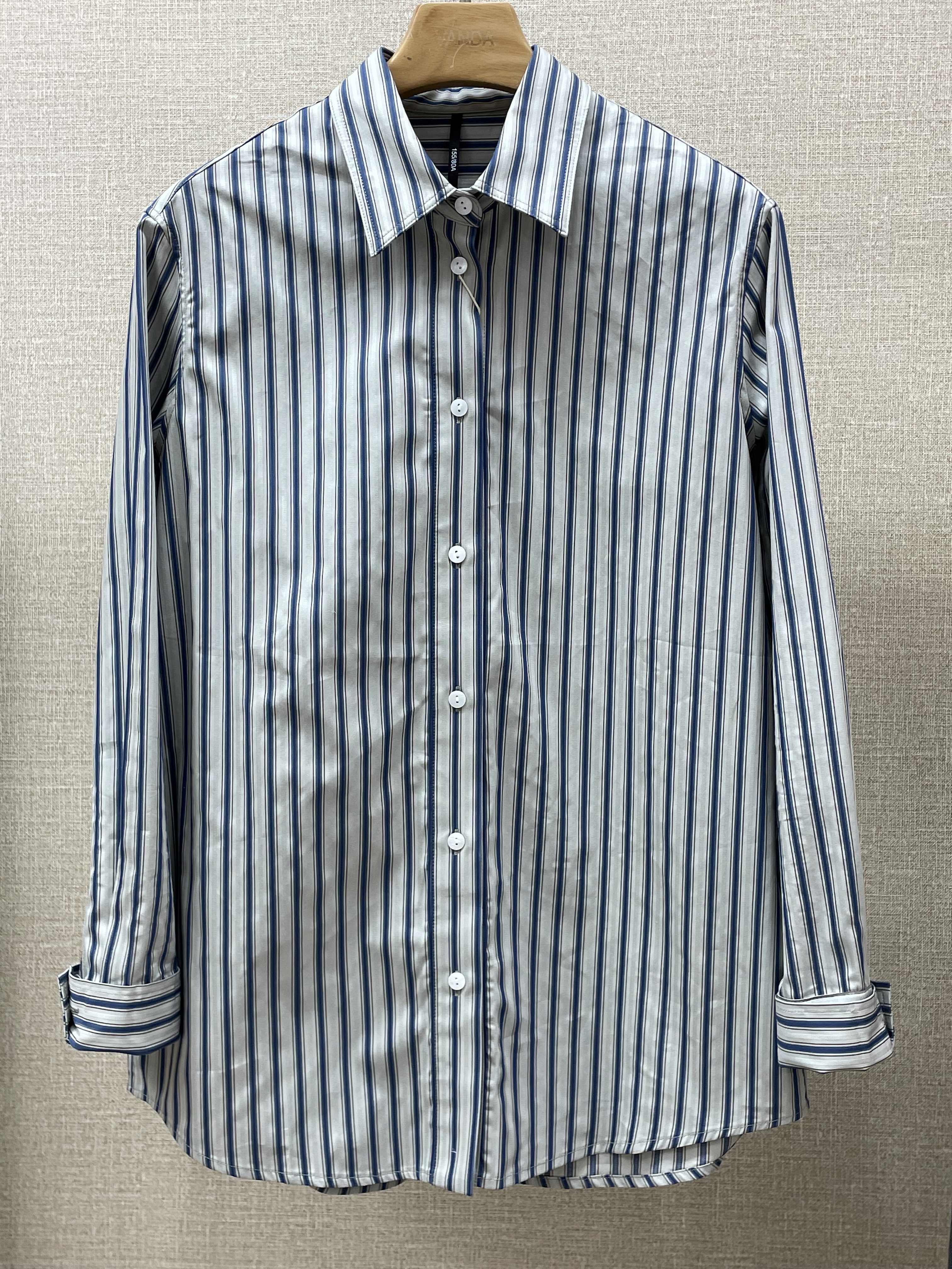 纯棉阔版休闲衬衣