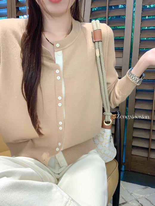 <曾小咸推荐>2.23现货秒杀 ！微信超特价！韩系撞色拼接针织衫 日常139.99 立减80 秒杀59.99！！ 商品图11