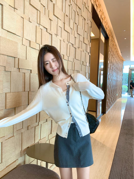 <曾小咸推荐>2.23现货秒杀 ！微信超特价！韩系撞色拼接针织衫 日常139.99 立减80 秒杀59.99！！ 商品图2