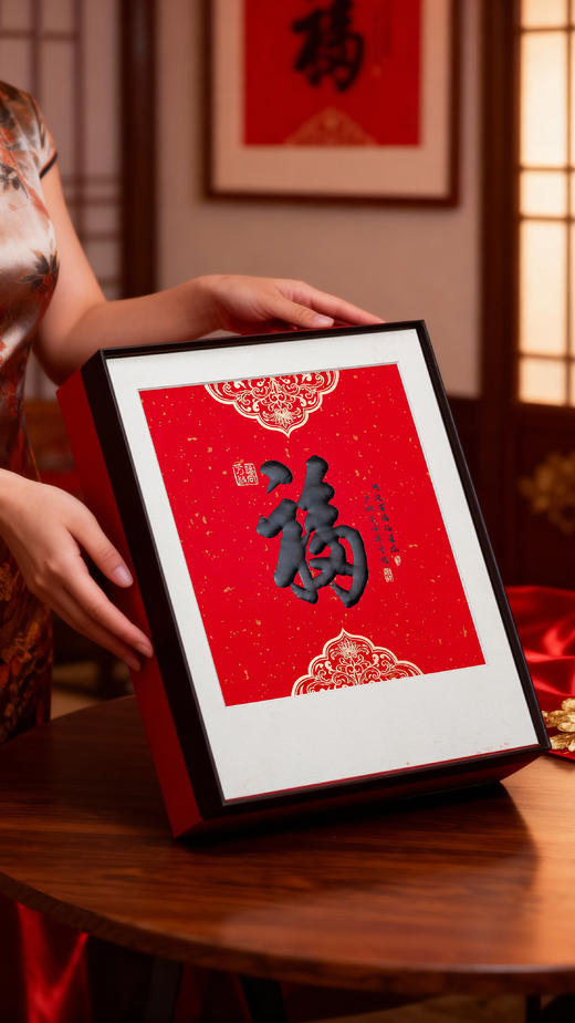 五福临门饼茶礼盒 一品寿眉 / 普洱熟饼 商品图0