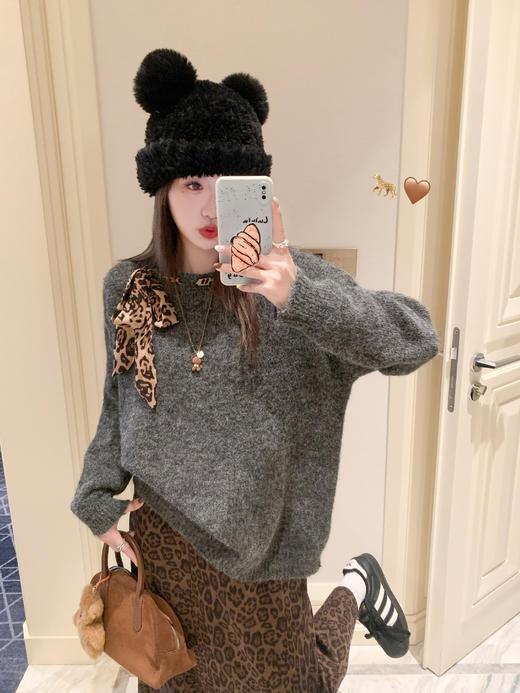 <曾小咸推荐>2.10现货秒杀 ！微信超特价！韩系复古豹纹半身裙 日常149.99 立减70 秒杀79.99！！ 商品图13