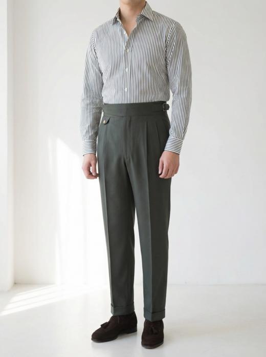 「55款可选」Hardy Minnis Fresco 强捻抗皱意式工艺裤装 商品图2