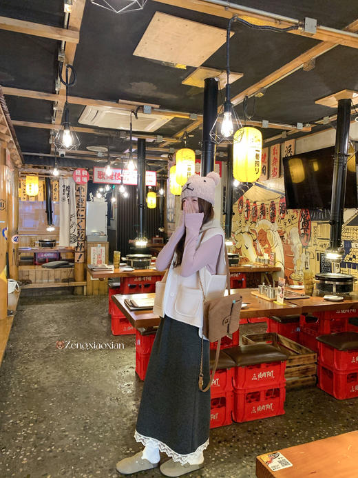 <曾小咸推荐>2.27现货秒杀 ！微信超特价！韩系叠穿连帽羊羔毛马甲 日常209.99 立减110 秒杀99.99！！红色提花费尔岛针织衫毛衣 秒杀89.99！ 商品图9