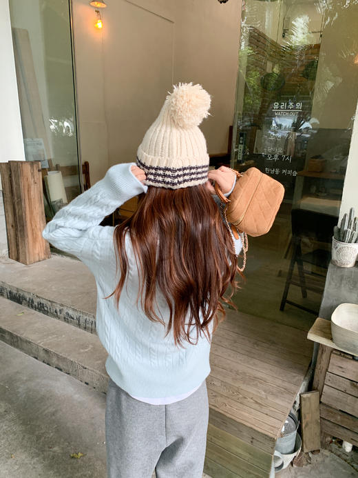 <曾小咸推荐>2.23现货秒杀 ！微信超特价！2色韩系翻领毛衣 日常159.99 立减70 秒杀89.99！！ 商品图8