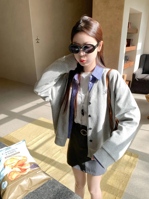 <曾小咸推荐>2.23现货秒杀 ！微信超特价！韩系刺绣v领卫衣 日常169.99 立减80 秒杀89.99！！ 商品图7