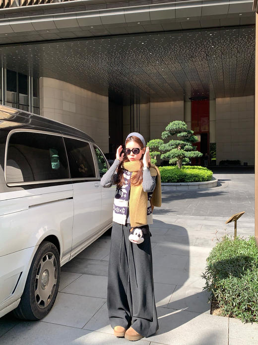 <曾小咸推荐>2.23现货秒杀 ！微信超特价！韩系费尔岛针织马甲 日常209.99 立减120 秒杀89.99！！ 商品图5