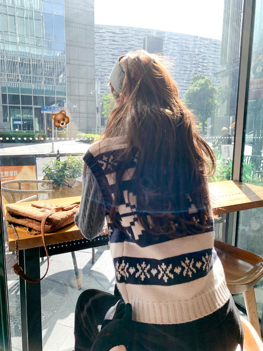 <曾小咸推荐>2.23现货秒杀 ！微信超特价！韩系费尔岛针织马甲 日常209.99 立减120 秒杀89.99！！ 商品图11