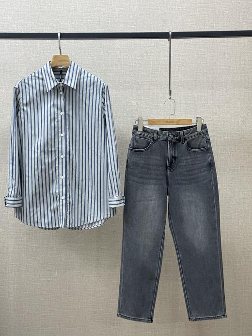 纯棉阔版休闲衬衣 商品图6