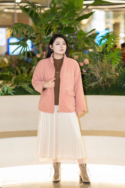 现货，今天发货！【绗缝菱格棉服】💗洋气减龄小棉袄，半高领简约款，保暖短款 商品图5