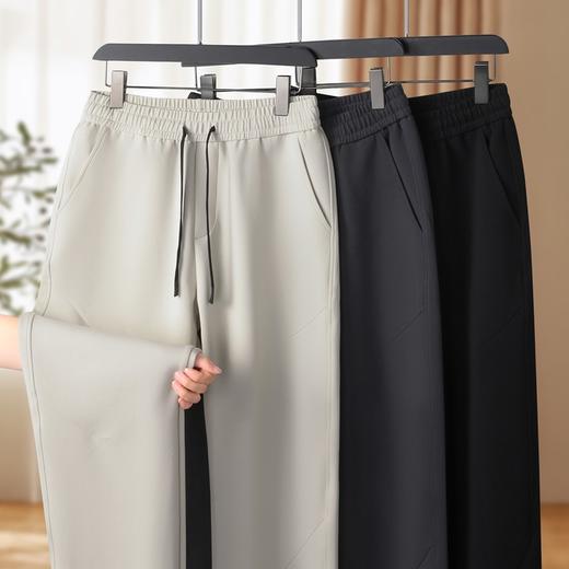 【DSF】大依优型大码男装春秋直筒长裤休闲商务百搭棉质松紧腰长裤 商品图5