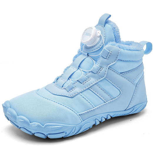 新款冬季户外雪地靴男女时尚加绒棉鞋潮流情侣儿童款防滑耐磨保暖棉鞋 商品图5