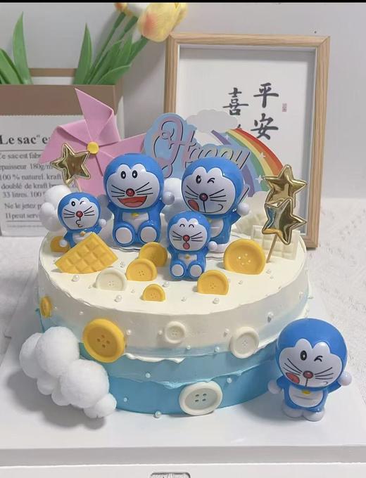 可爱叮当猫-卡通蛋糕11 商品图0