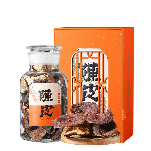 【粉丝专属❗️新会老陈皮礼盒】传统匠心工艺，自然生晒，自然陈化，正宗新会10年陈皮，枝柑老树陈皮干泡茶煲汤十年老陈皮L 商品图4