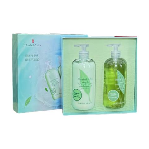 伊丽莎白雅顿绿茶清新身体护理礼盒1000ml(沐浴露500ml+身体乳500m1) 商品图2