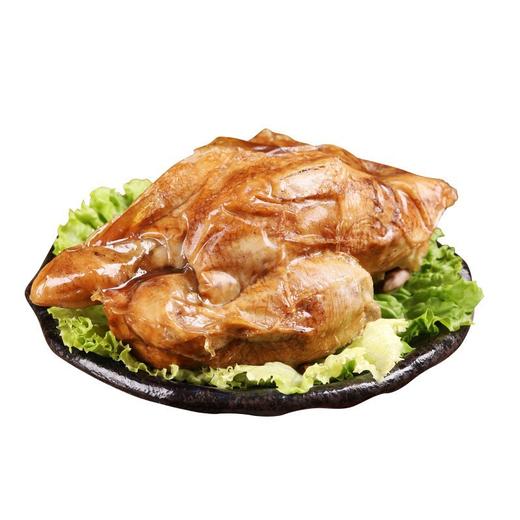 【粉丝专属❗️山东特产阿胶烧鸡】锁鲜包装500g装！卤味脱骨扒鸡即食熟食麻油鸡，德州出五香脱骨扒鸡卤味熟食阿胶鸡肉阿胶驴肉，过节送礼优选 商品图2