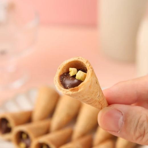 麦德龙 麦臻选xMoomin山核桃仁酱巧克力脆筒 300g 商品图2