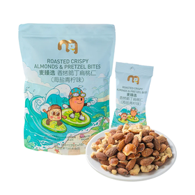 麦德龙 麦臻选香烤脆丁扁桃仁 海盐青柠味 350g（35g*10）