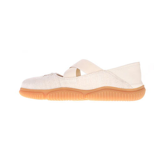 sheme原创设计羽翼鎏光系列刺绣点缀火草绒环保舒适柔软女士单鞋可定制 商品图1