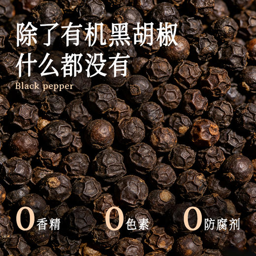 全食物日记×鲜味诀 有机黑胡椒100克 商品图1