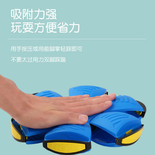 【一球多玩❗️耐摔抗造】弹力踩踩球儿童玩具魔幻飞碟变形球男孩宝宝球类脚踩发夜光弹跳球。jd 商品图2