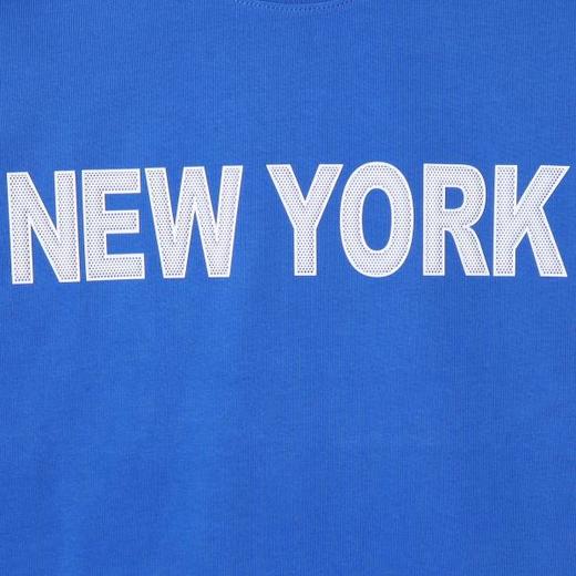 夏季高级感新款韩版休闲胸前字母印花设计纯色简约宽松套头上衣 商品图2