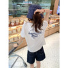 <曾小咸推荐>韩系字母印花短袖女t恤上衣 商品缩略图4