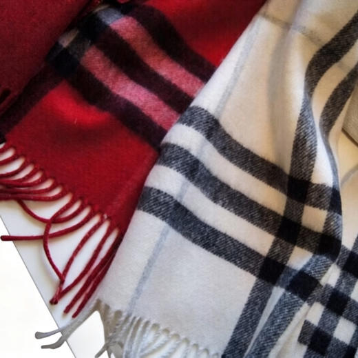 巴布瑞羊绒围巾。 自己备注颜色 商品图6