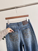 𝐋𝐨𝐞𝐰镰刀复古美式松弛感牛仔裤 商品缩略图12