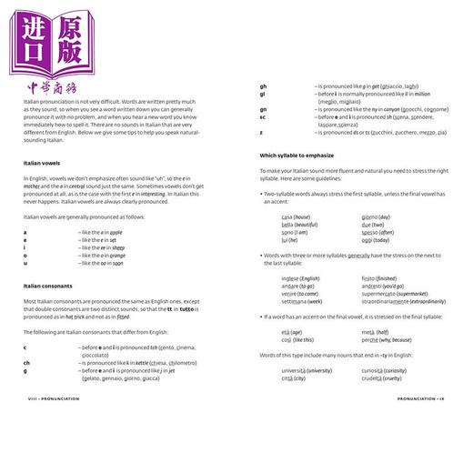 【中商原版】柯林斯易学意大利语会话 第2版 意大利语口语日常表达 Collins Easy Learning Italian Conversation 2nd edition 商品图4