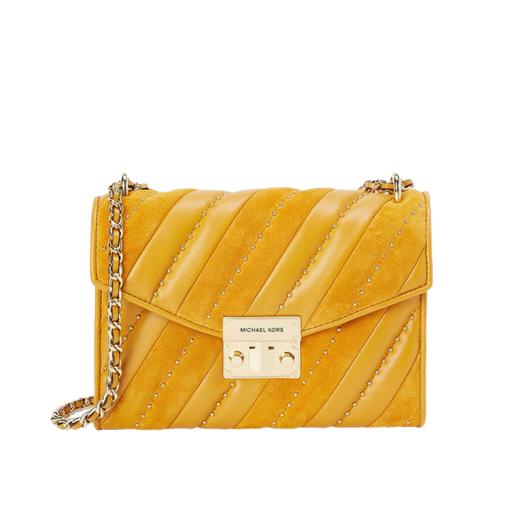 MICHAEL MICHAEL KORS 迈克.科尔斯小号斜挎包35F1GXOL2U706菊黄色 商品图1