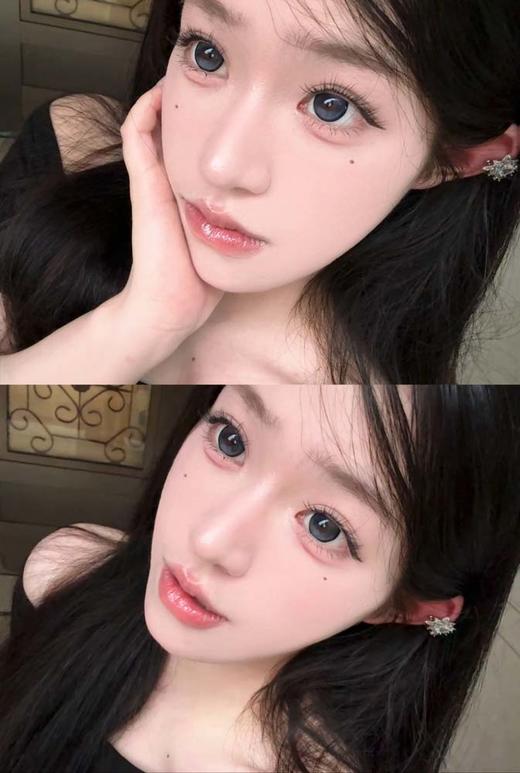 kikicon 月抛 蓝椰拿铁 直径14.5mm 着色14.0mm 商品图0