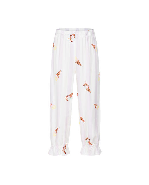 5楼爱儿童条纹冰激凌家居服长裤  AK142L431 商品图4