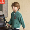 棉果果春季新品男童针织斜纹复古上衣夹克外套M112100426144 商品缩略图1