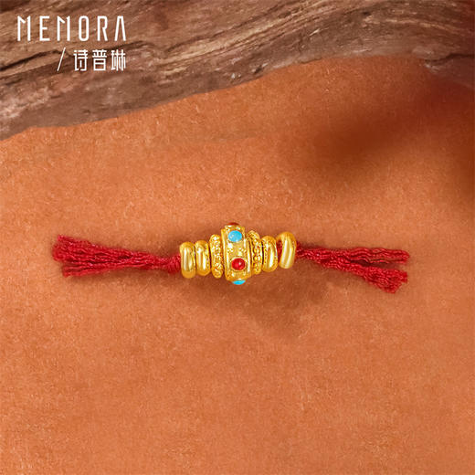 缤纷珐琅足金路路通转运珠 一物多戴项链手链挂饰 MEMORA诗普琳HP933101、HP933001（线上专供） 商品图5