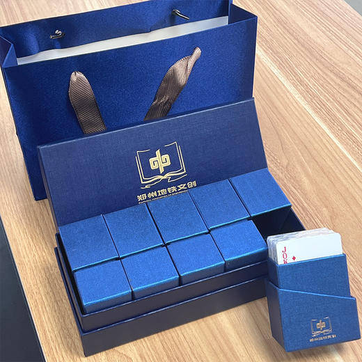 郑州地铁文创掼蛋扑克，精装礼盒送礼首选 商品图0