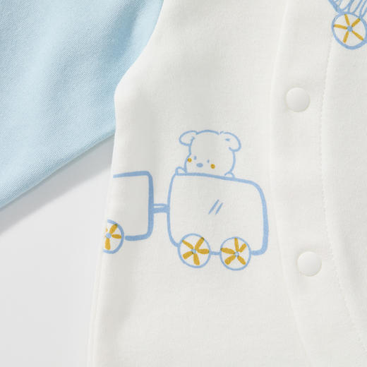 Cucutas男婴童连体服CY26SPW216米白66#-80# 商品图5