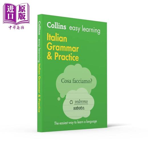 【中商原版】柯林斯易学意大利语语法与练习 第2版 Collins Easy Learning Italian Grammar & Practice 2nd edition 商品图1