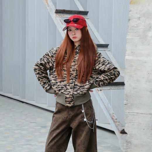 辣妹毛领帽衫卫衣外套-纪念日百货门店同款168897923 商品图0