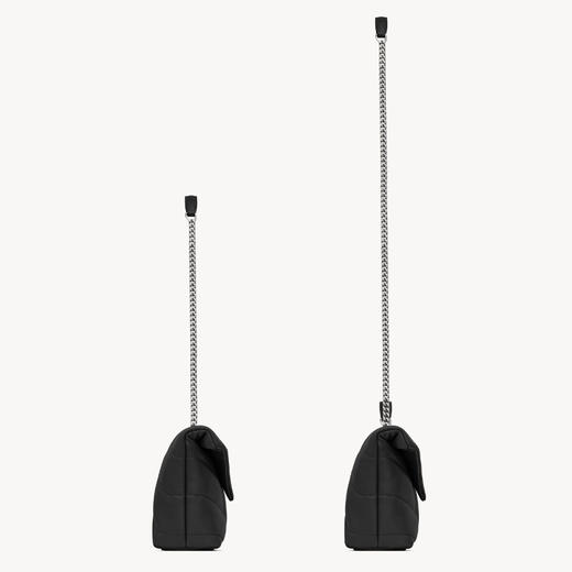 SAINT LAURENT 圣罗兰 女士迷你版经典LOULOU puffer单肩包 黑色 759337 1EL00 1000 商品图4