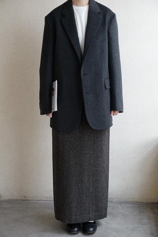 Auralee 羊绒磨毛西装(CASHMERE MOLESKIN JACKET) 商品图3