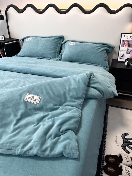 【特价清仓159元/套】【四件套约9斤起重】250g加厚牛奶绒四件套【不支持退换】 商品图8