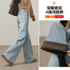 【两种裤长！初春-筒喇-牛仔】逸阳磨毛短绒高弹加厚显瘦A版阔腿裤7467 商品缩略图7