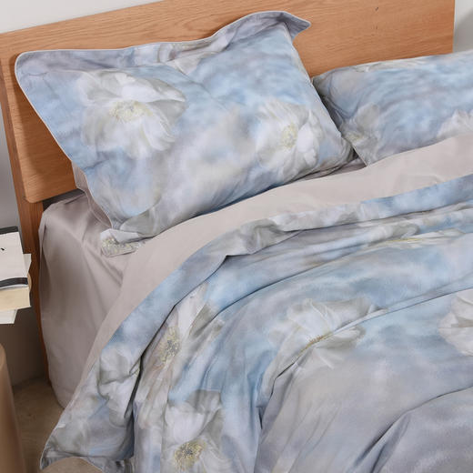 暖绒数码四件套-繁花凉熙（蓝） 商品图7