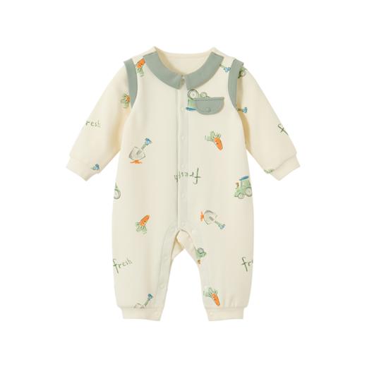 Cucutas男婴童连体服CY26SPW212绿白色调66#-80# 商品图9