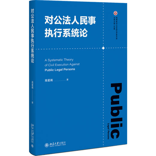 对公法人民事执行系统论 高星阁 著 北京大学出版社 商品图0
