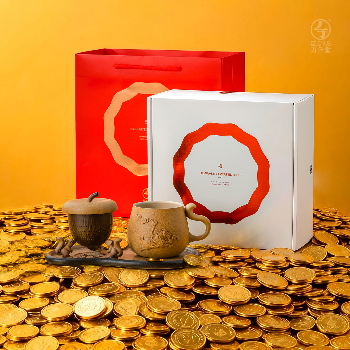 万仟堂举个栗子·办公杯&马上数钱创意办公杯