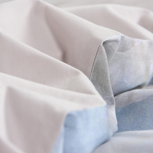 暖绒数码四件套-繁花凉熙（蓝） 商品图5