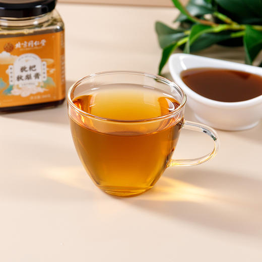 「买1送1！传统熬制」北京同仁堂枇杷秋梨膏 老人儿童冰糖雪梨膏秋冬季熬制梨膏 商品图3