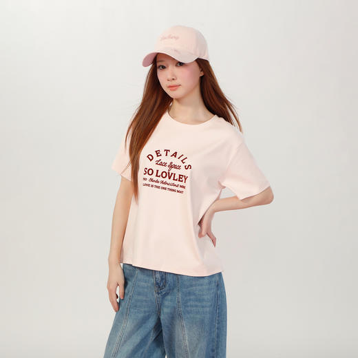 可爱柔软百搭短袖T恤-纪念日百货门店同款169493390 商品图2