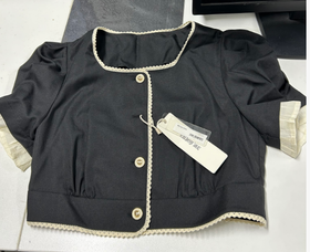 【直播专供款】ENJOY2023年夏季方领撞色香风套装 152942806